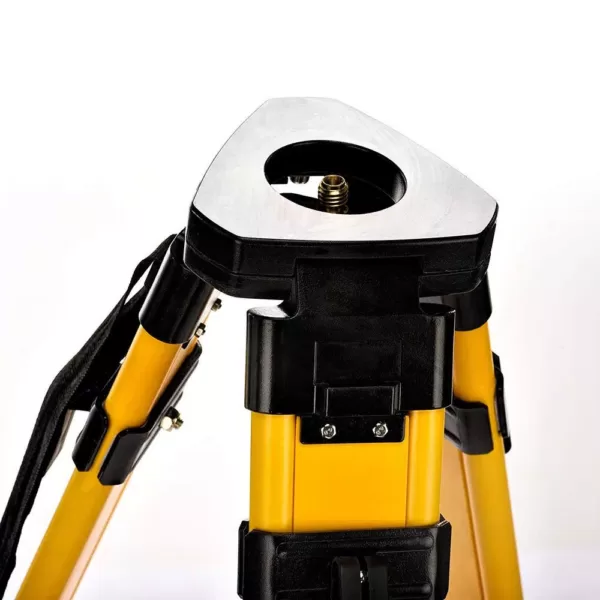 AdirPro Wood Fiberglass Quick Clamp Lock Construction Tripod