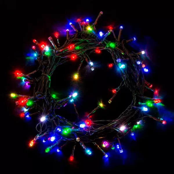 ALEKO 34 ft. 100 LED Multi-Color Electric Powered String Lights