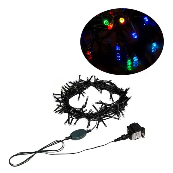 ALEKO 34 ft. 100 LED Multi-Color Electric Powered String Lights