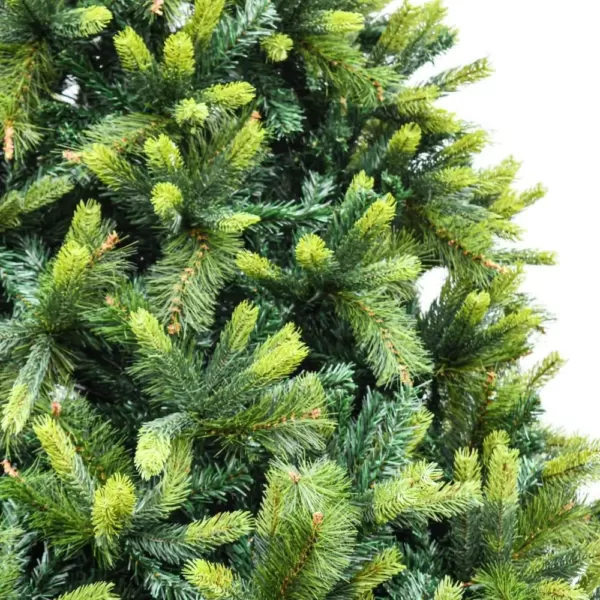 ALEKO 9 ft. Unlit Traditional Artificial Christmas Holiday Tree