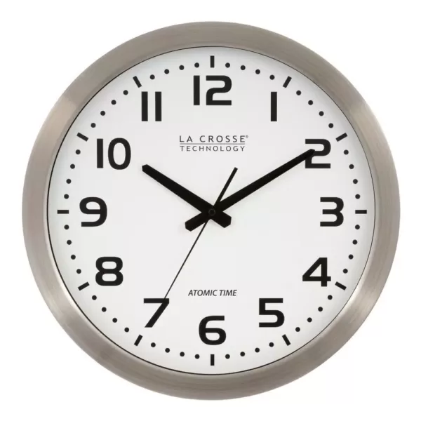 La Crosse Technology 16 in. Analog Atomic Clock