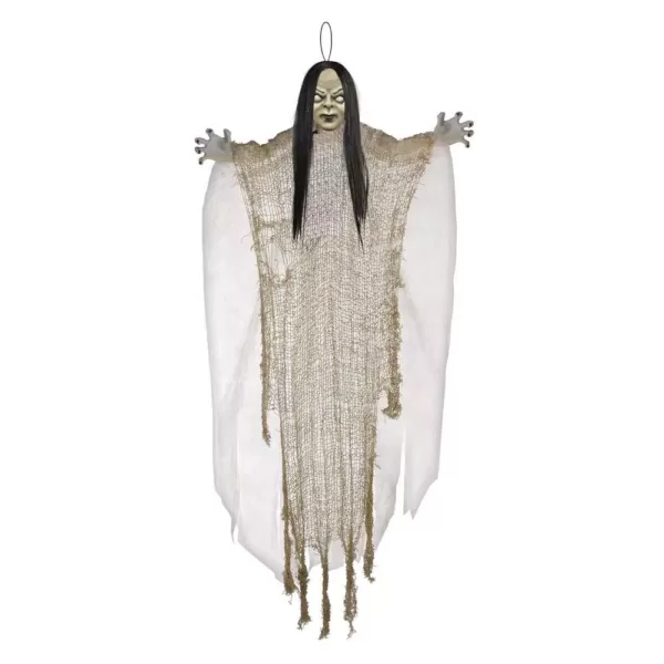 Amscan 24 in. Halloween Hanging Creepy Girl (6-Pack)