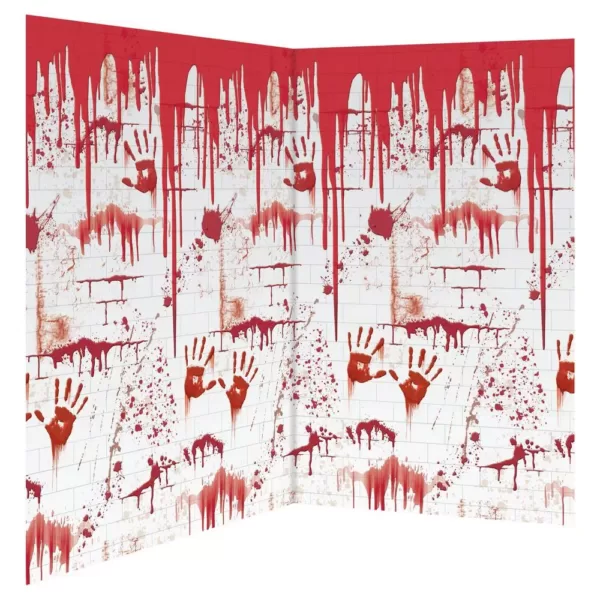 Amscan 48 in. Halloween Chop Shop Scene Setter Room Roll (2-Pack)