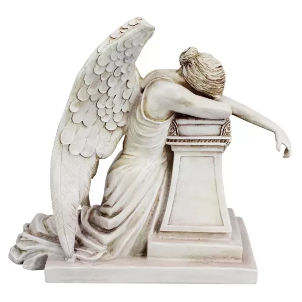 Design Toscano 7.5 in. H Angel of Grief Monument Desktop Statue