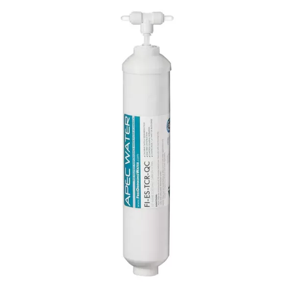 APEC Water Systems Essence In-line Carbon Replacement Water Filter Cartridge 10 in. with 1/4 in. Quick Connect