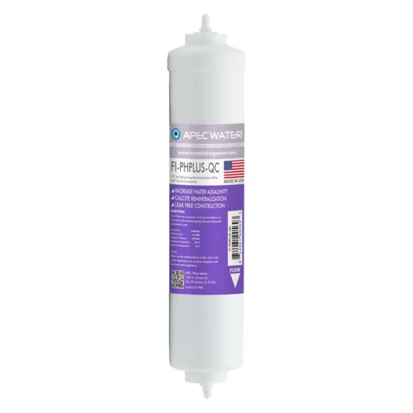 APEC Water Systems Ultimate 10 in. Calcium Carbonate Alkaline Filter with 1/4 in. Quick Connect