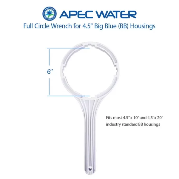 APEC Water Systems 360° Filter Housing Wrench for Whole House System with 4.5 in. Filter Cartridge