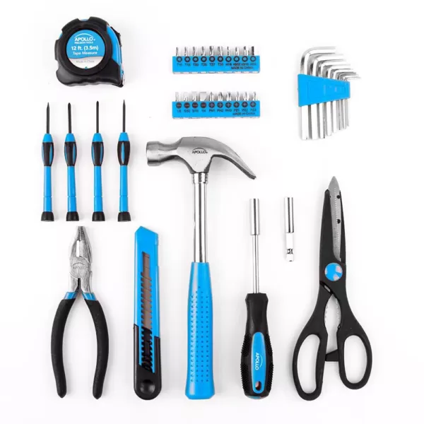 Apollo Home Tool Set in Blue (39-Pieces)