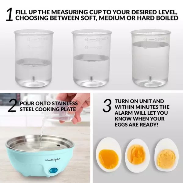 Nostalgia 7-Egg Aqua Egg Cooker