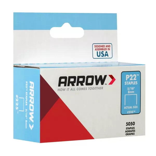 Arrow 5/16 in. Staples (5,050-Pack)