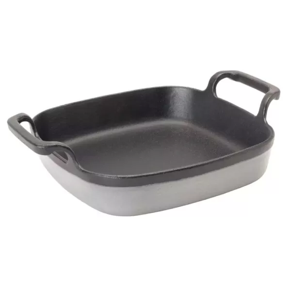 Bayou Classic 6 in. Enameled Weathered Gray Baking Dish