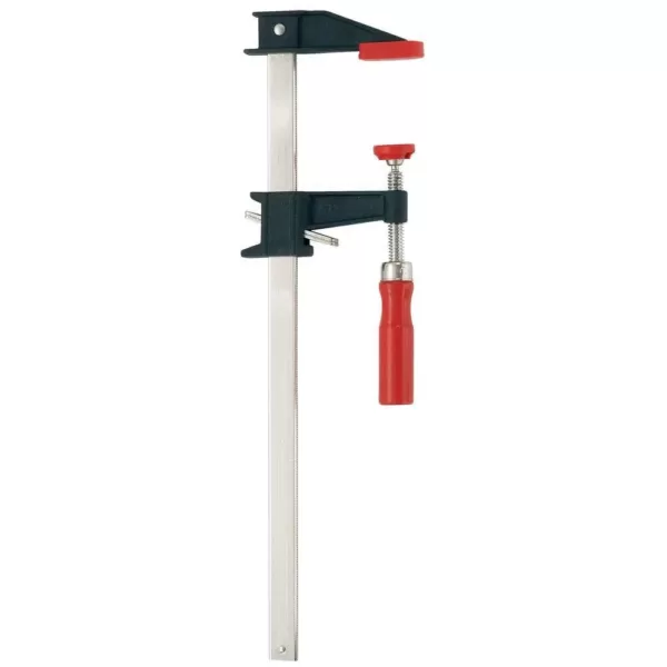 BESSEY 12 in. Clutch Style Bar Clamp with Wood Handle and 2-1/2 in. Throat Depth