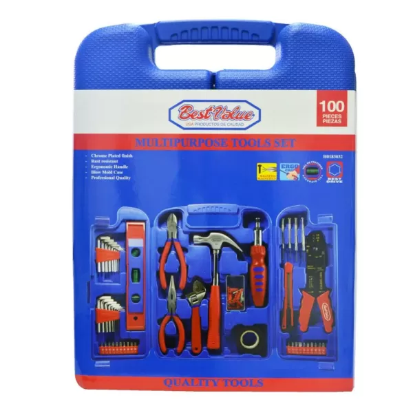 Best Value Home Tool Kit Tool Set (100-Piece)