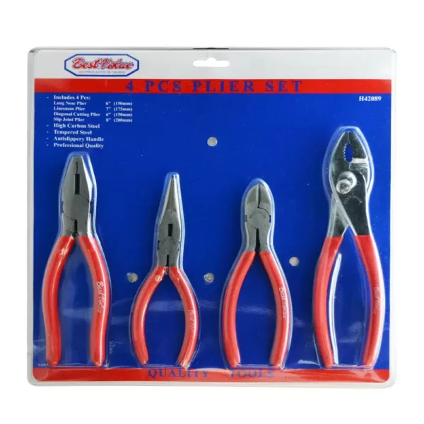 Best Value Plier Set (4-Piece)