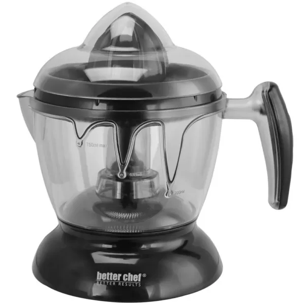 Better Chef 25 fl. oz. Black Citrus Juicer