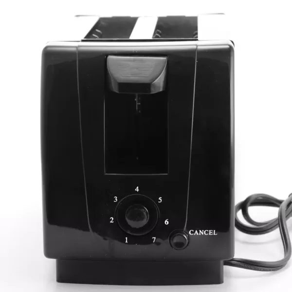 Better Chef 2-Slice Black Wide Slot Toaster