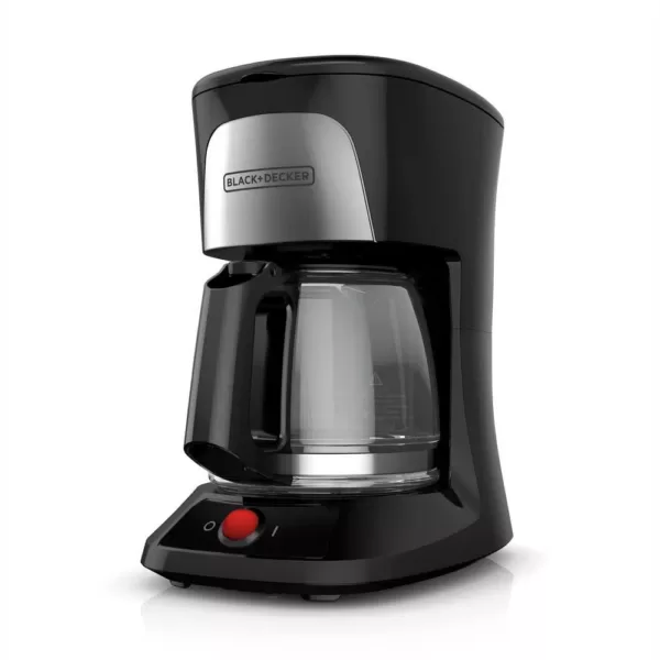 BLACK+DECKER 5-Cup Black Coffeemaker