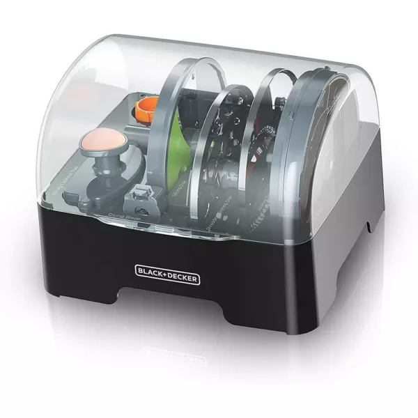 BLACK+DECKER MultiPrep 150 W Black Electric Food Chopper Slicer