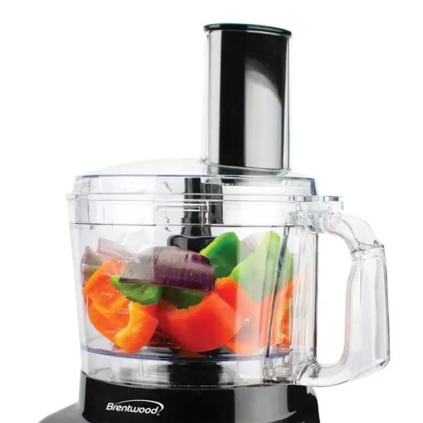 Brentwood Appliances 5-Cup Black Food Processor