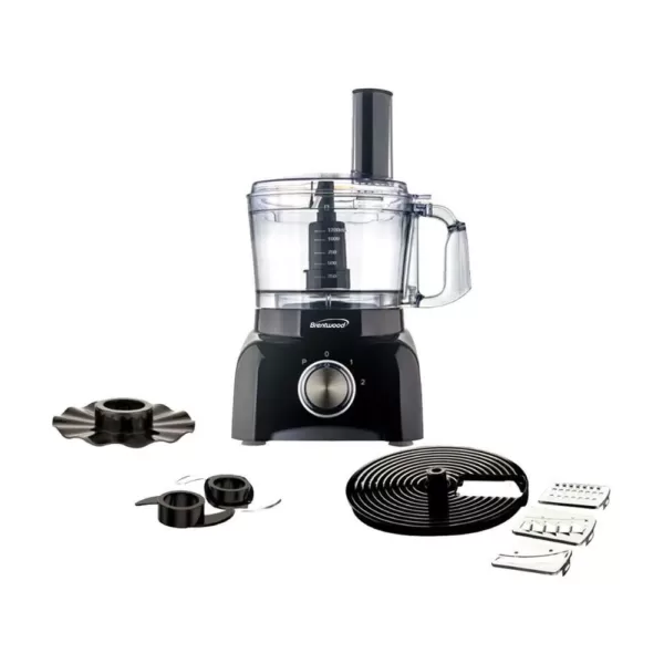 Brentwood Appliances 5-Cup Black Food Processor