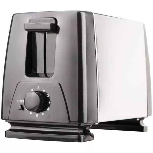 Brentwood 2-Slice Black Extra-Wide Slot Toaster