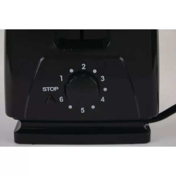 Brentwood 2-Slice Black Extra-Wide Slot Toaster