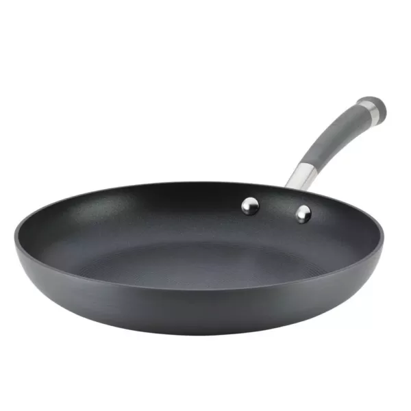 Circulon Contempo 11 in. Hard-Anodized Aluminum Nonstick Skillet in Black