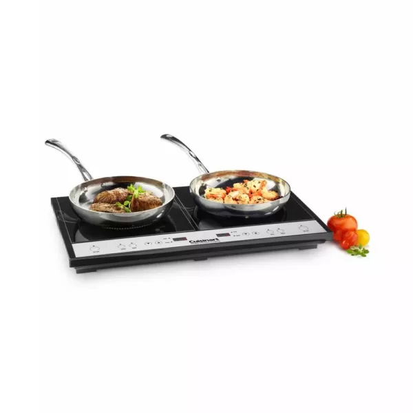 Cuisinart 2-Burner 12 in. Black Induction Hot Plate