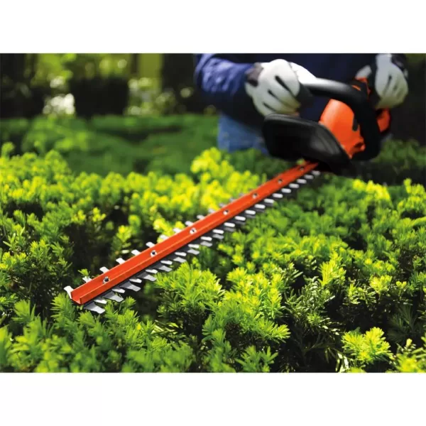 BLACK+DECKER 22 in. 20V Max Cordless Hedge Trimmer with (2) 1.5Ah Batteries and Charger with Bonus Blower Kit Included