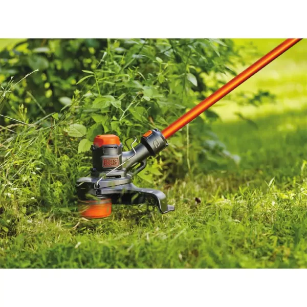 BLACK+DECKER 13 in. 60V MAX Lithium-Ion Cordless 2-in-1 String Grass Trimmer/Lawn Edger with (1) 1.5Ah Battery and Charger Included