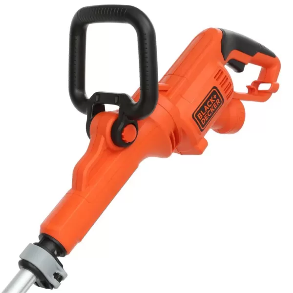 BLACK+DECKER 14 in. 7.5-Amp Corded Electric Curved Shaft High Performance Single Line 2-in-1 String Grass Trimmer/Lawn Edger