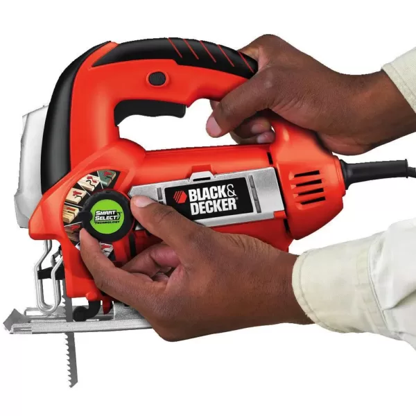 BLACK+DECKER LineFinder Orbital Jig Saw with SmartSelect Technology