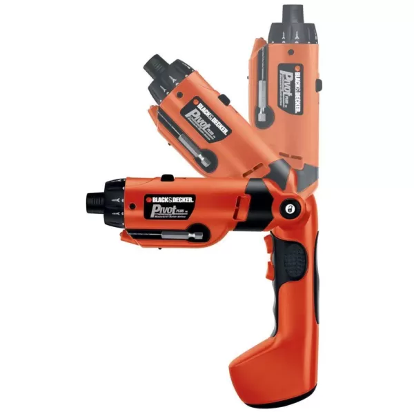 BLACK+DECKER 6-Volt NiCd Cordless Rechargeable PivotPlus Drill/Driver with Charger