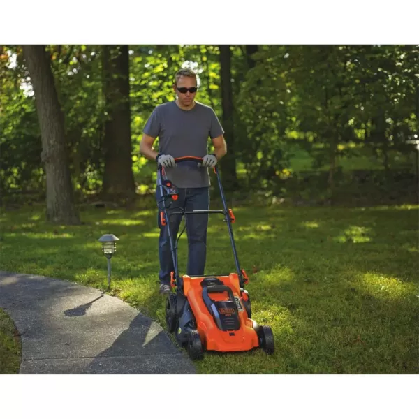 BLACK+DECKER 20 in. 40V MAX Lithium-Ion Cordless Walk Behind Push Mower with (2) 2.0Ah Batteries and Charger Included