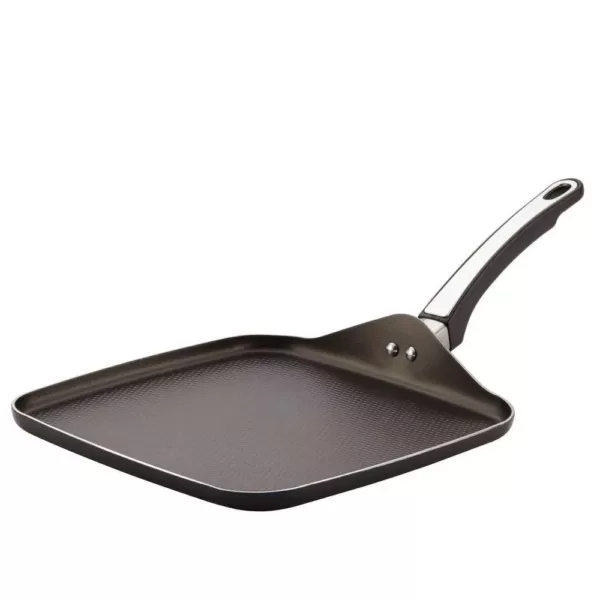 Farberware High Performance 10.75 in. Aluminum Nonstick Griddle in Black