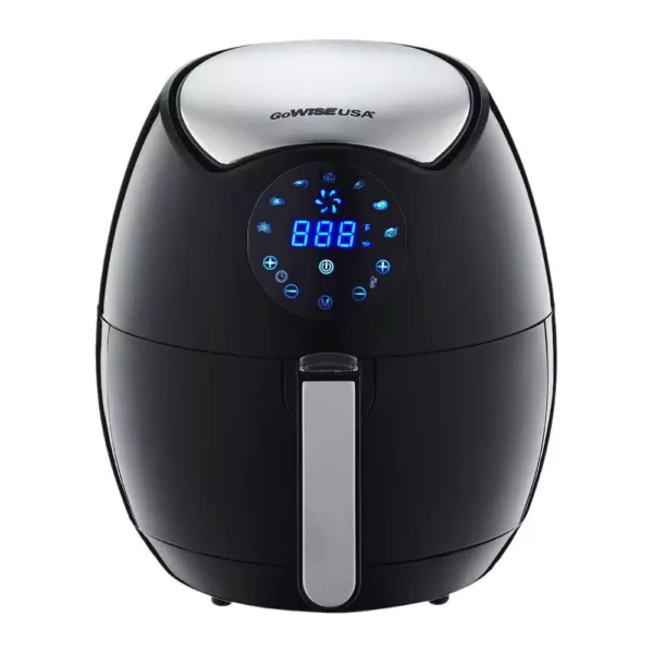 GoWISE USA 3.7 Qt. Digital Touchscreen Air Fryer with Recipe Book