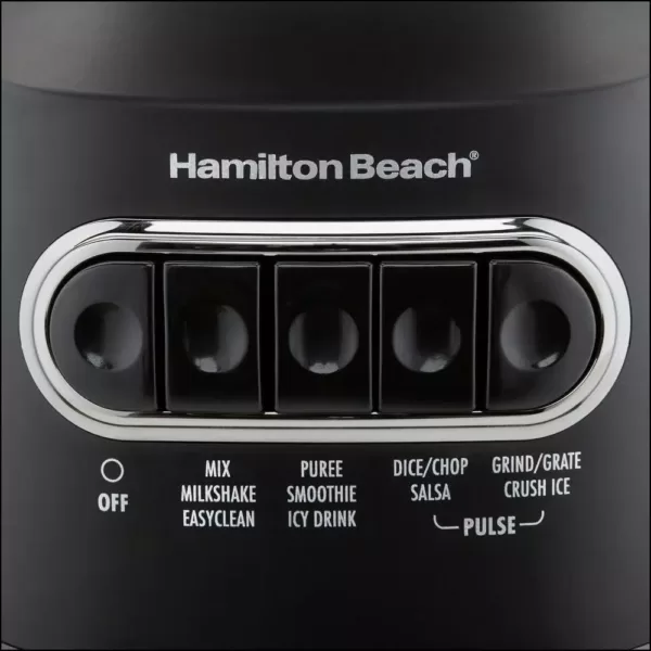 Hamilton Beach Power Elite 40 oz. 5-Speed Black Blender