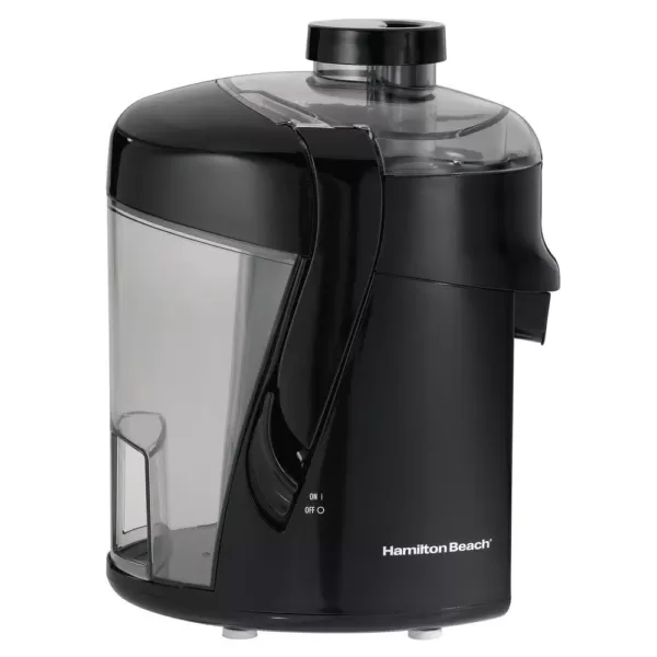 Hamilton Beach HealthSmart 400-Watt 12 oz. Black Centrifugal Juice Extractor