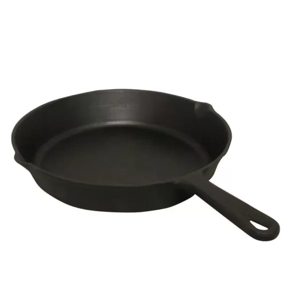 King Kooker Pre-seasoned 8 in. Cast Iron Skillet in Black