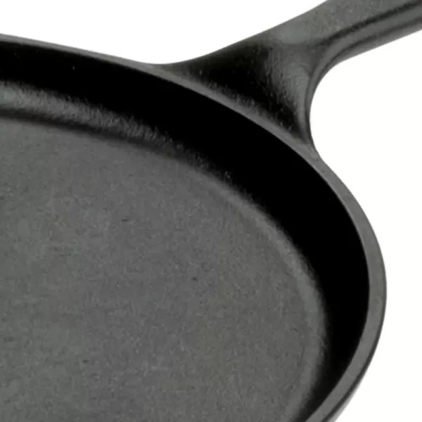 Lodge 10.5 in. Cast Iron Griddle in Black