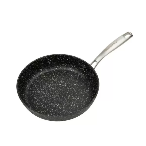 MasterPan Granite Ultra 9.5 in. Cast Aluminum Nonstick Frying Pan in Black