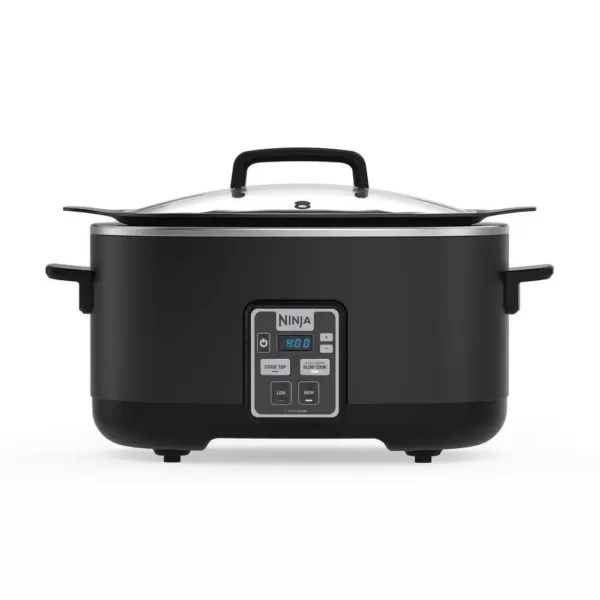 NINJA 6 Qt. Black Slow Cooker with Touchpad Controls and Keep Warm Setting