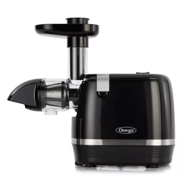 Omega Cold Press 365-Black Horizontal Slow Masticating Juicer