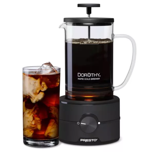 Presto Dorothy Rapid Cold Brew 5-Cup Black Coffeemaker