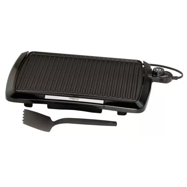 Presto 160 sq. in. Black Alumnium Cool Touch Indoor Grill