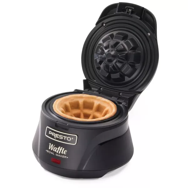 Presto Single Waffle Black Belgian Waffle Cone Maker