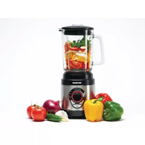 Tribest Dynablend 60 oz. 3-Speed Black Stainless Steel Clean Blender