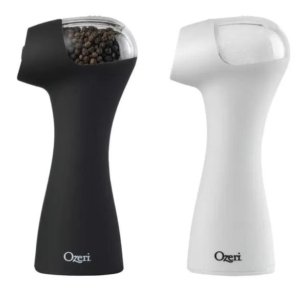 Ozeri Graviti Pro II Electric Salt and Pepper Grinder Set, BPA-Free