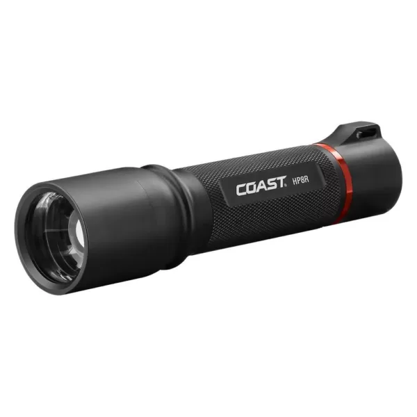 Coast HP8R 760 Lumens LED Rechargeable Focusing Flashlight