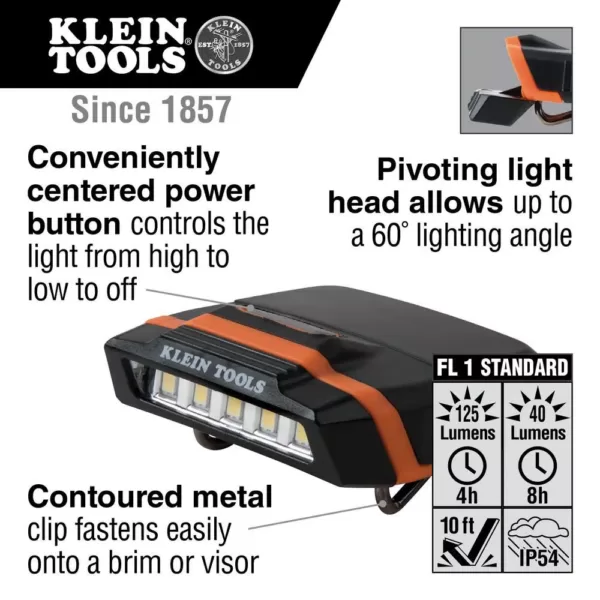 Klein Tools LED Cap Visor Light